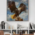 Kartalın Zirvesi Yağlı Boya Tablosu