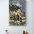 Çeşme Başında Yağlı Boya Tablosu