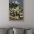 Çeşme Başında Yağlı Boya Tablosu
