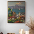 İstanbul Boğazına Seyir Yağlı Boya Tablosu