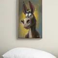 My Donkey Friend Oil Painting