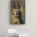 My Donkey Friend Oil Painting