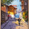 Üsküdarda Yoğurtçu Yağlı Boya Tablosu