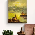 From the Pier to the Bosphorus Oil Painting