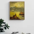 From the Pier to the Bosphorus Oil Painting