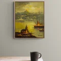 From the Pier to the Bosphorus Oil Painting