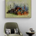İhtişamlı Ayasofya Cami Yağlı Boya Tablosu