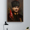 Gazi Atatürk Yağlı Boya Tablosu