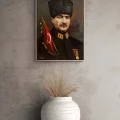 Gazi Atatürk Yağlı Boya Tablosu