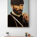 Mustafa Kemalin İzinde Yağlı Boya Tablosu