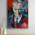 Atatürk’ün Ruhu Yağlı Boya Tablosu