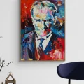 Atatürk’ün Ruhu Yağlı Boya Tablosu