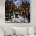 Life Beneath the Snow Oil Painting
