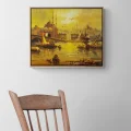 Eminönü’nde Bir Gün Yağlı Boya Tablosu