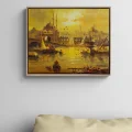 Eminönü’nde Bir Gün Yağlı Boya Tablosu