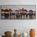 Street Flavors of Eminönü Oil Painting