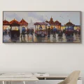 Street Flavors of Eminönü Oil Painting