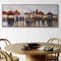 Street Flavors of Eminönü Oil Painting