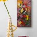 The Colorful Bird Oil Painting
