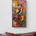 The Colorful Bird Oil Painting