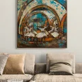 Whirling in the Mevlevi Lodge Oil Painting