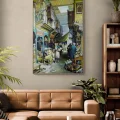 In the Old Istanbul Bazaar Oil Painting