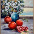 Elegance in Still Life Oil Painting