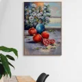 Elegance in Still Life Oil Painting