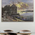 Sunrise in Ortaköy Oil Painting