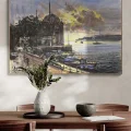 Sunrise in Ortaköy Oil Painting