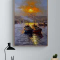 Silence on the Golden Horn Oil Painting