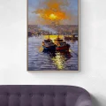 Silence on the Golden Horn Oil Painting