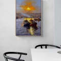 Silence on the Golden Horn Oil Painting