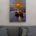 Silence on the Golden Horn Oil Painting