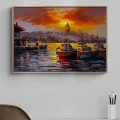 Sunset in Istanbul Oil Painting