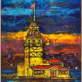 Dream at the Maiden’s Tower Oil Painting