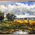 Light of the Yellow Fields Oil Painting