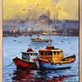 Sparkle of the Bosphorus Oil Painting