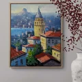 Galata’nın Gözleri Yağlı Boya Tablosu
