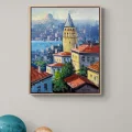 Galata’nın Gözleri Yağlı Boya Tablosu