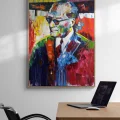 Atatürk in Colors Oil Painting