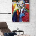 Atatürk in Colors Oil Painting