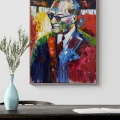 Atatürk in Colors Oil Painting
