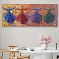 Time with the Dervishes Oil Painting