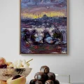 İstanbul’un Kanatları Yağlı Boya Tablosu