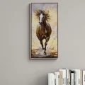 Yılkı Atı Yağlı Boya Tablosu