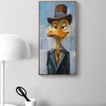 Boss Duck Oil Painting