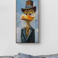Boss Duck Oil Painting