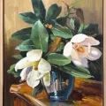 Silence of the Magnolia Oil Painting