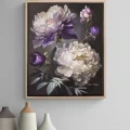 Peony Flower Oil Painting